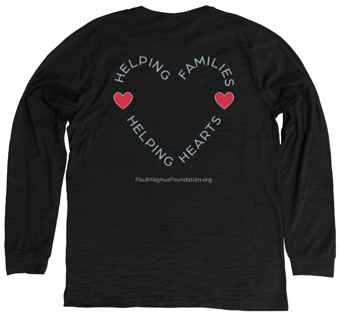 Black Long Sleeve Back