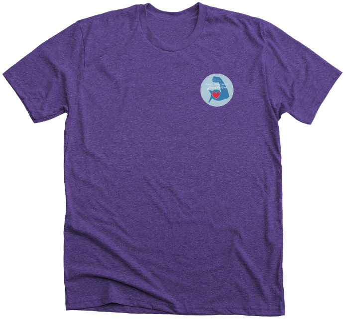 Purple Tee Front